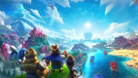 Uma aventura épica aguarda no vibrante cenário de Clash Royale