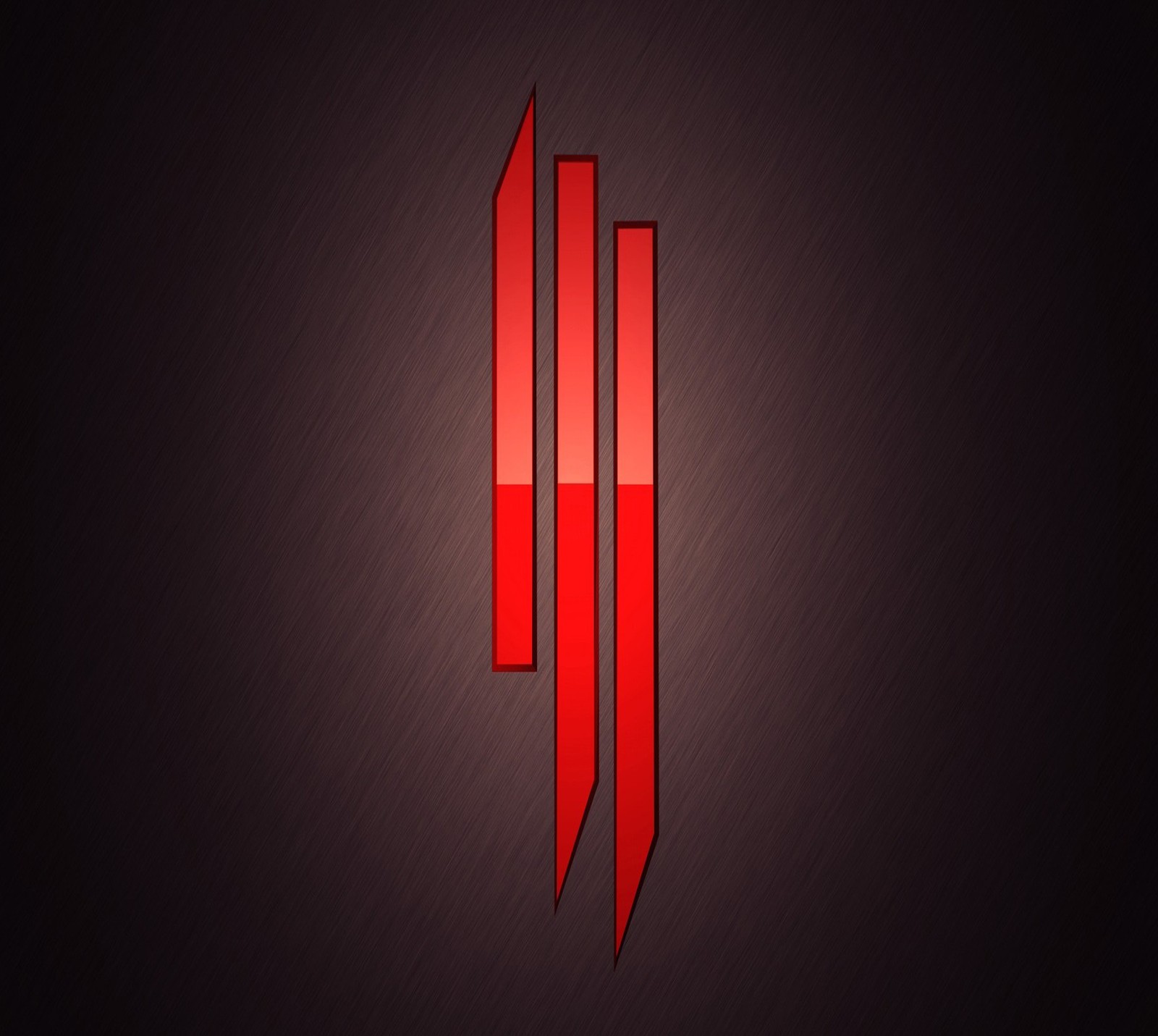 A red logo with three red lines on a black background (abej, abstract, beograd)