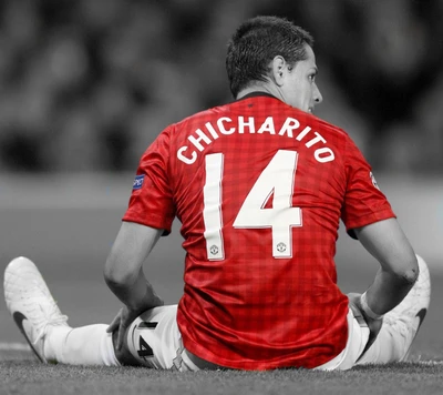 Chicharito en la camiseta del Manchester United: Un momento de reflexión