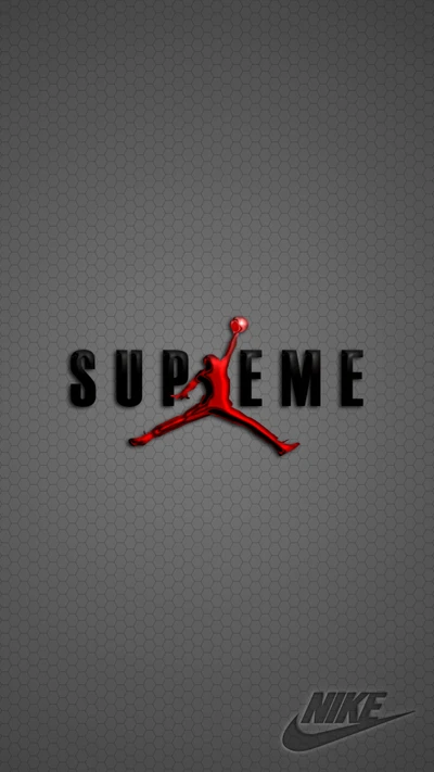 Supreme Air Jordan Jumpman Logo