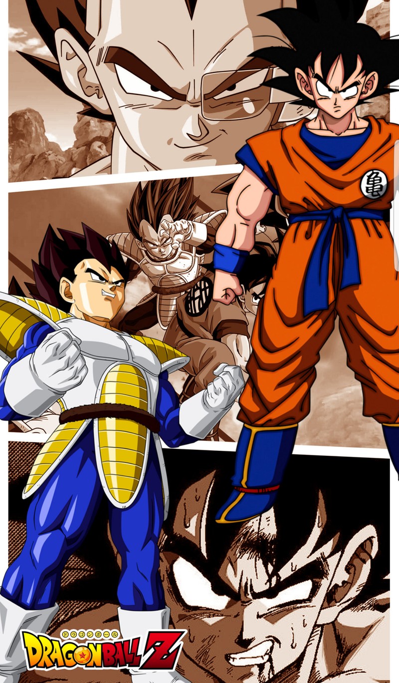 Обои dragon ball z (аниме, anime, мяч, дракон, goku)