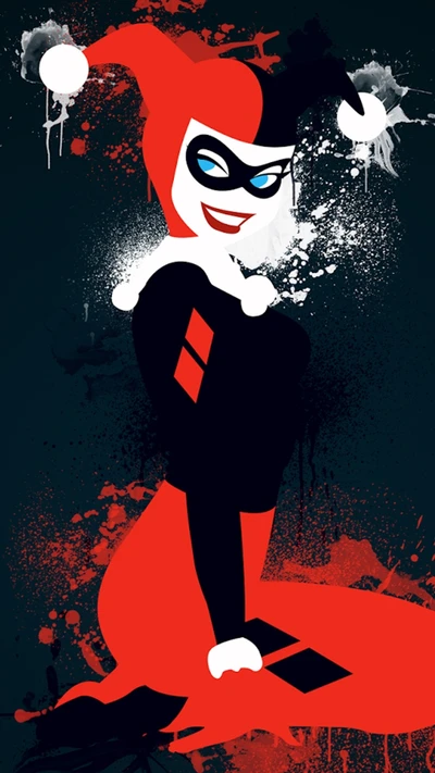 Harley Quinn: Um tributo vibrante ao icônico personagem da DC