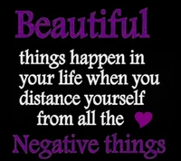 negative, things