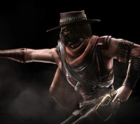 cow boy, erron black, armes, mortal kombat, mortal combat