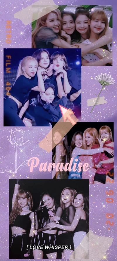 Blackpink au Paradis : Une Célébration de l'Amitié et de l'Amour