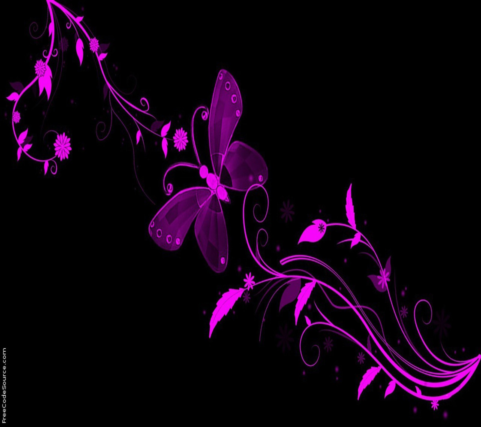 Download butterflies, wallpaper for free