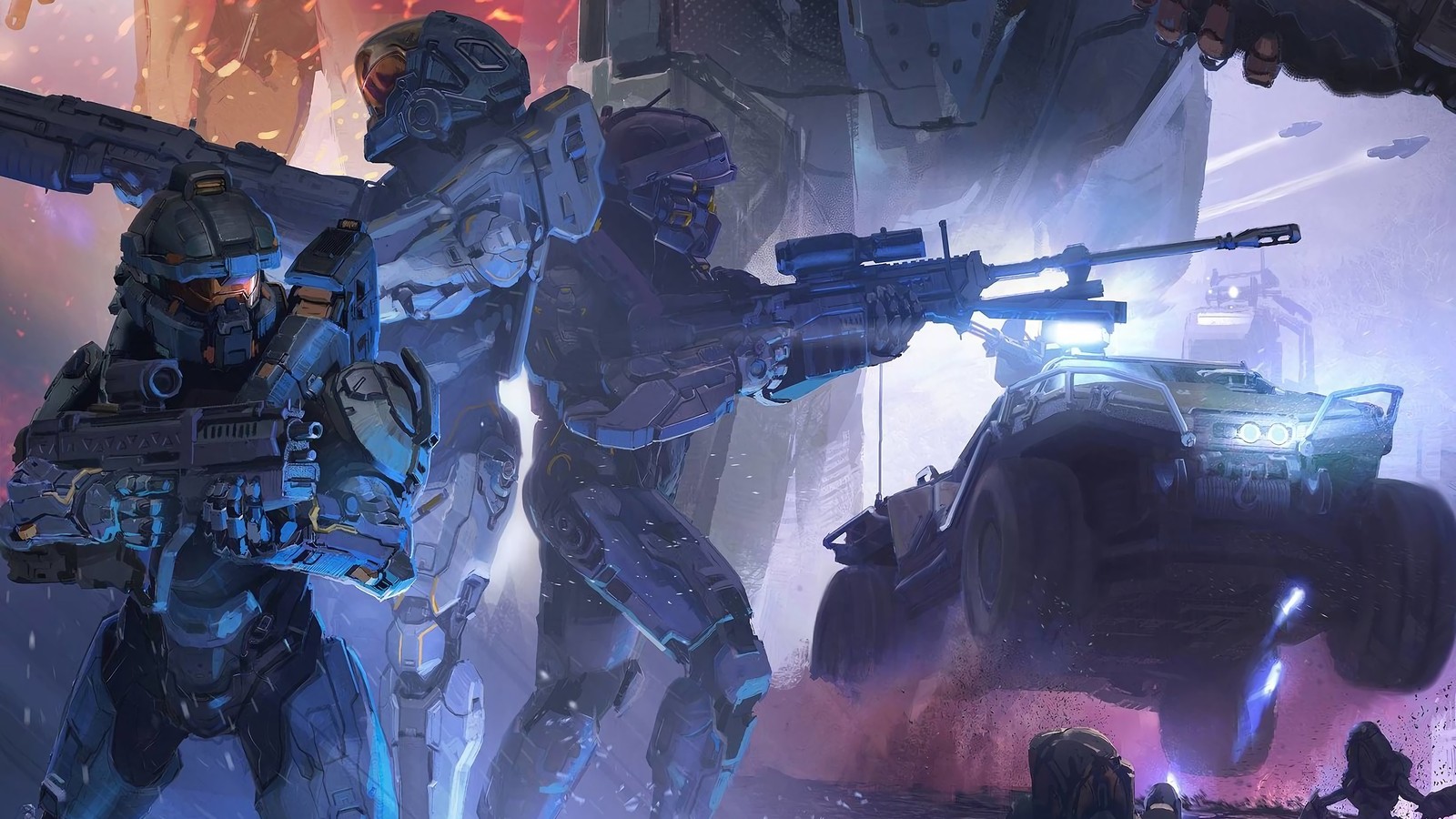 halo, video game, soldier, sci fi wallpaper