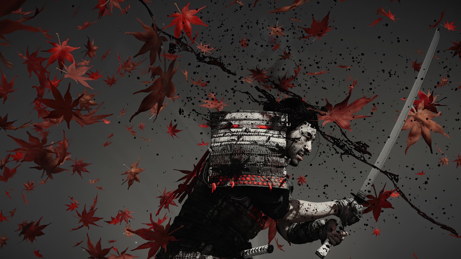 jin sakai, ghost of tsushima, video game wallpaper