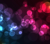 Bokeh vibrante: Un baile de color y luz