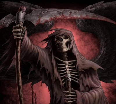 Grim Reaper: The Ebon-Hued Sentinel of the Afterlife