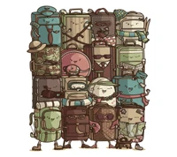 Playful Collection of Characterful Suitcases