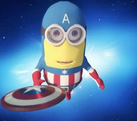 Minion Captain America: A 2014 HD Comedy Adventure