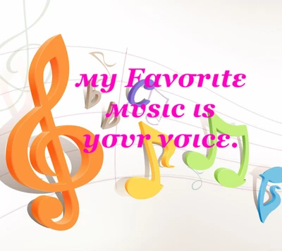 Heartfelt Melody: My Favorite Music Is Your Voice