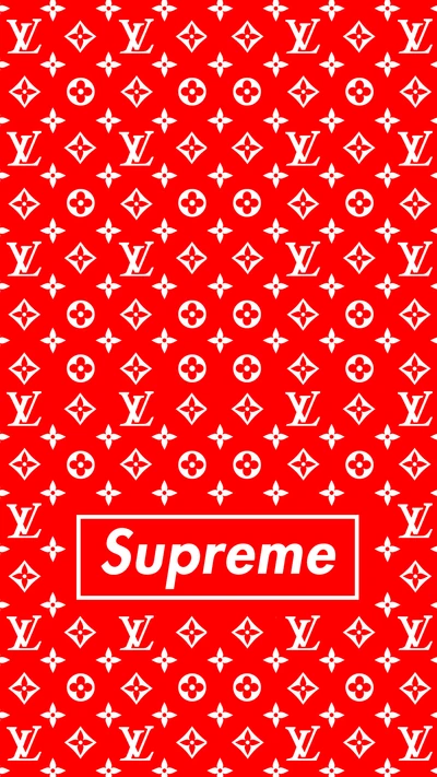 design, louis vuitton, lv, red, supreme