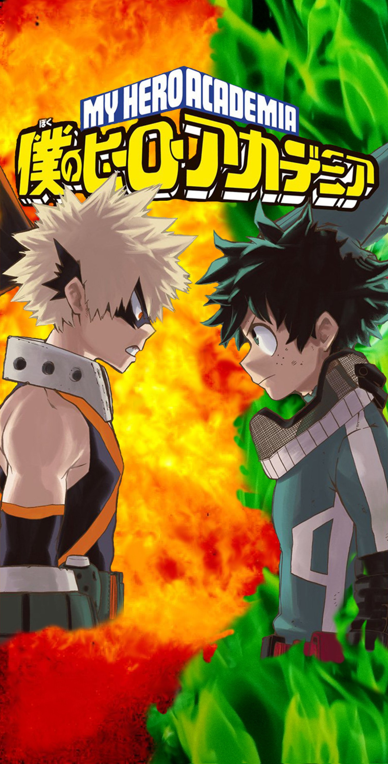 Скачать обои академия, бакугou, bakugou, боку, deku