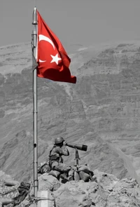 army, flag, soldier, soldiers, turk wallpaper