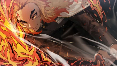 Kyojuro Rengoku : Le Hashira de la Flamme de Demon Slayer