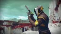 Destiny 2 Guardian Armed for Battle