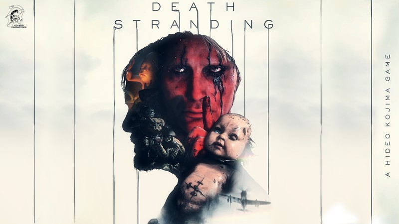 Изображение мужчины с ребенком на руках (death stranding, видеоигра, мадс миккельсен, mads mikkelsen)