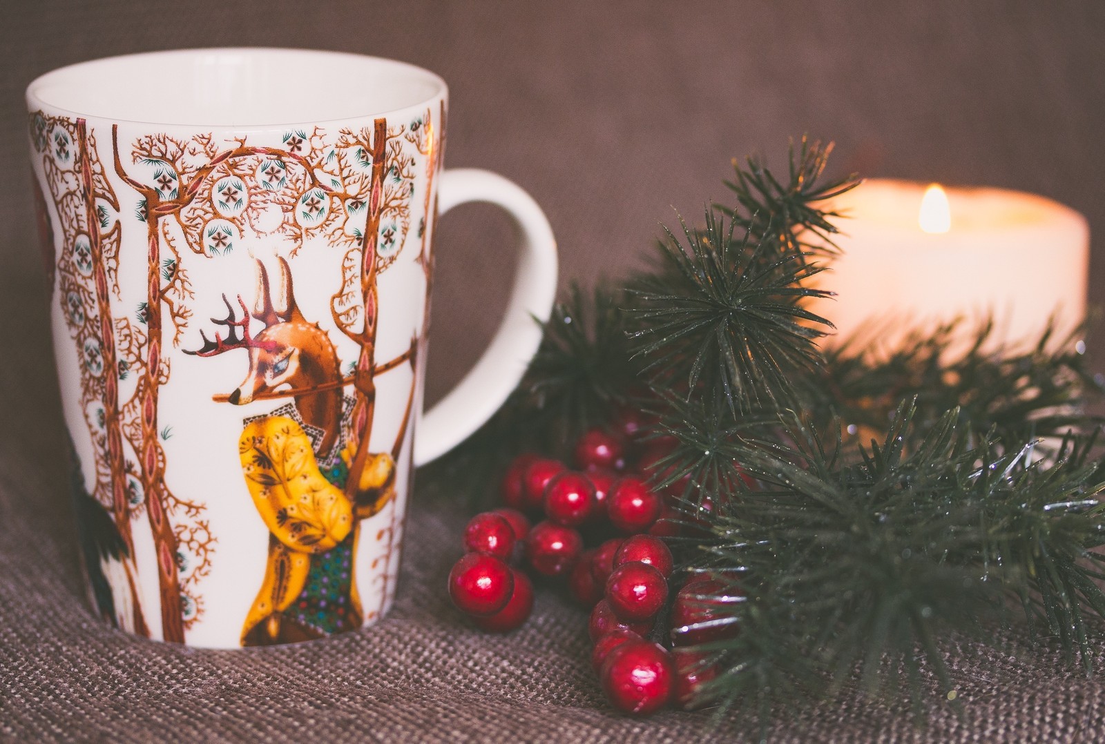 Baixar papel de parede feriado, temporada de natal e feriados, dia de natal, louça, caneca