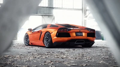 lamborghini aventador, lamborghini, машина, суперкар, спортивный автомобиль