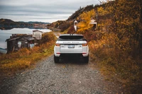 land rover, car, range rover, off roading, family car wallpaper