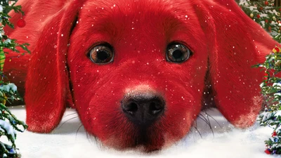 Clifford, o grande cão vermelho: Uma aventura de Natal (pôster do filme 2021)