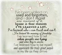 forgotten, friends, learned, lying, people