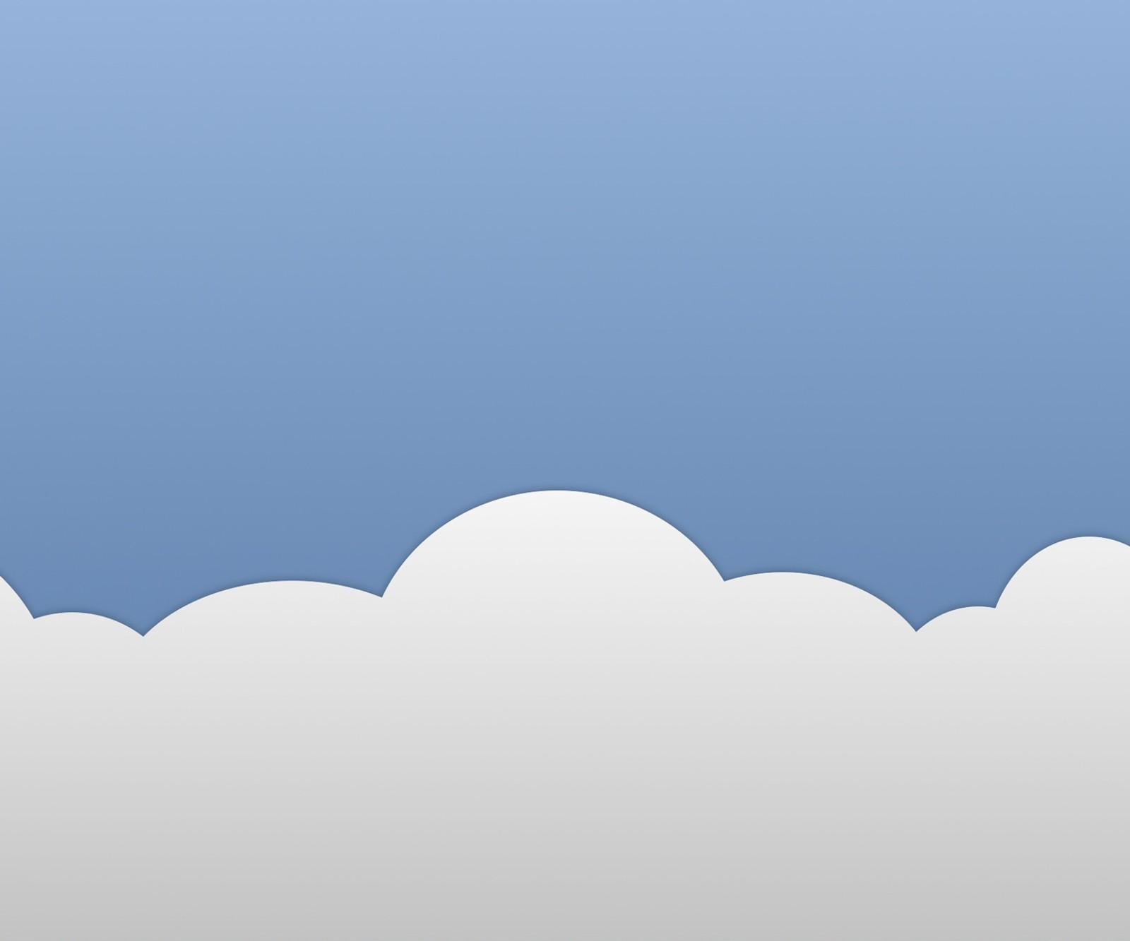 Il y a un avion qui vole dans le ciel avec des nuages (nuage, nuageux, minimaliste, simple)