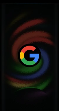 android, sombre, bord, google, logo