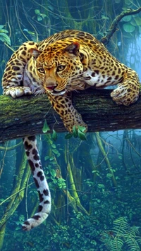 jaguar, jungle, leopard, panther