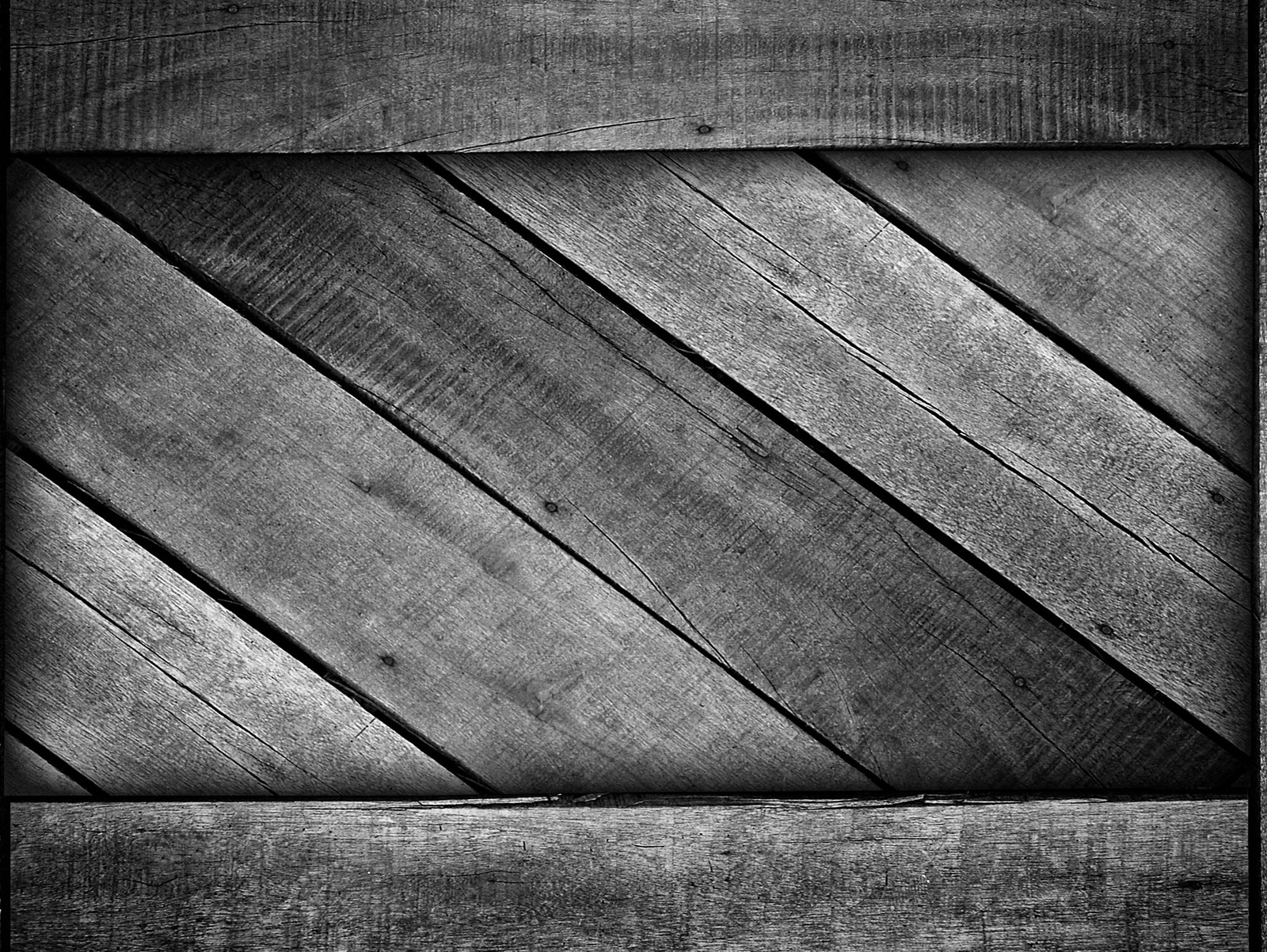 A close up of a wooden paneled wall with a black and white photo (abstract, black, hd, pattern, wallpaper)