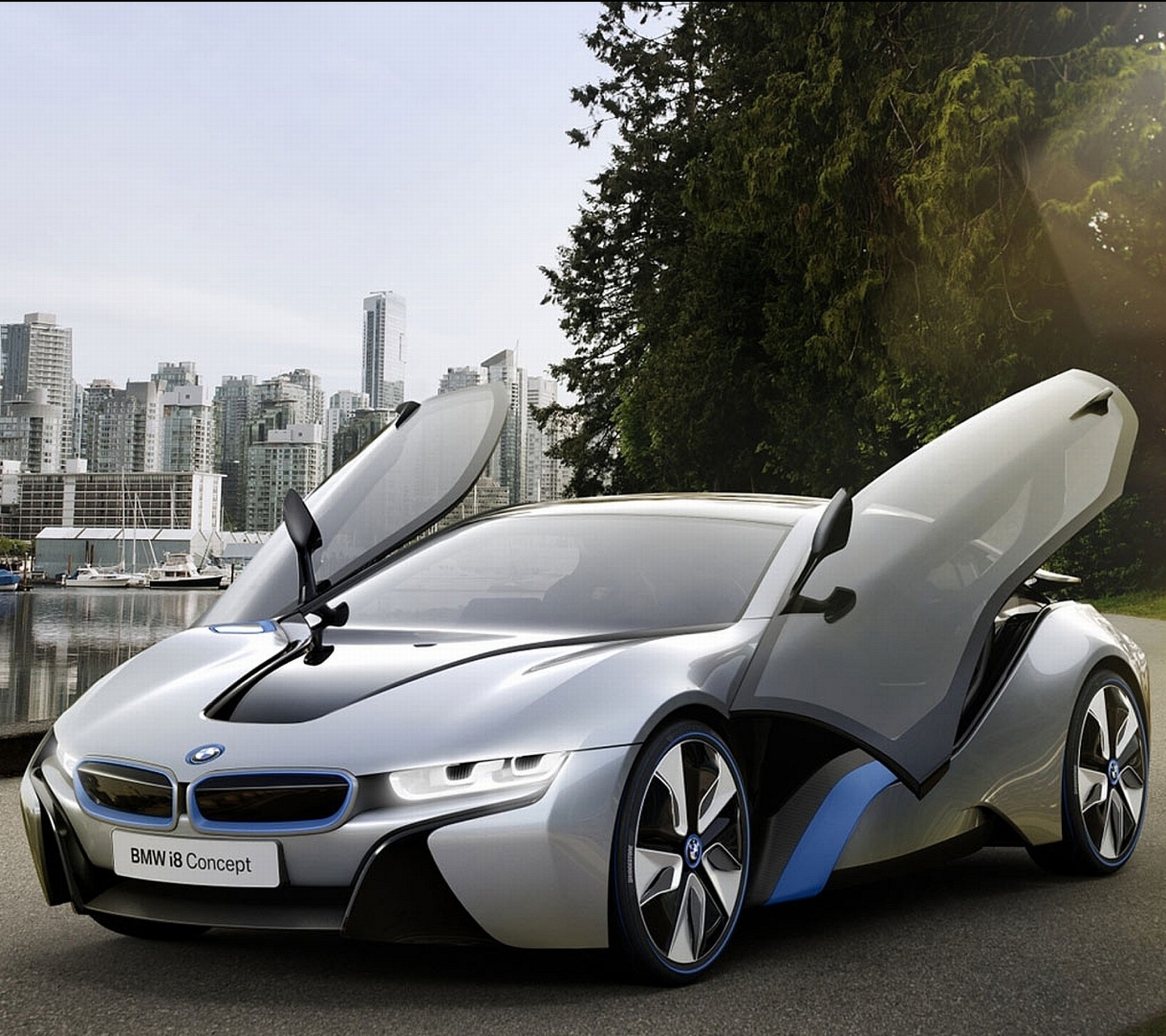 Скачать обои bmw, i8