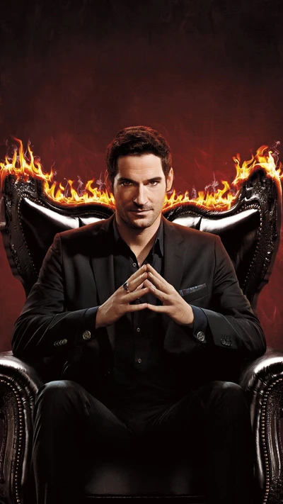 Lucifer en su trono: El Diablo con estilo.