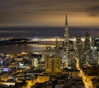 amérique, ponts, villes, san francisco, états unis