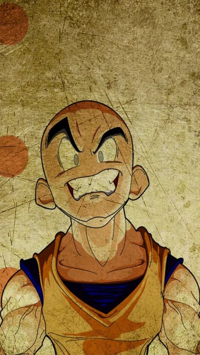 Krillin: Entschlossener Krieger aus Dragon Ball