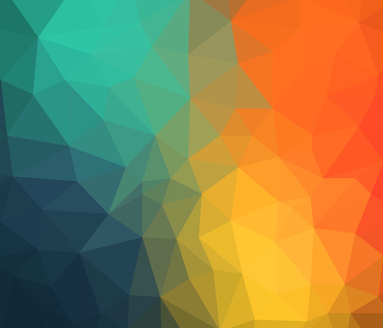 A close up of a colorful background with a triangle pattern (abstract, colorful, triangles)