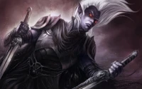 Dark Elf Warrior: A Supernatural Force in Fantasy Mythology