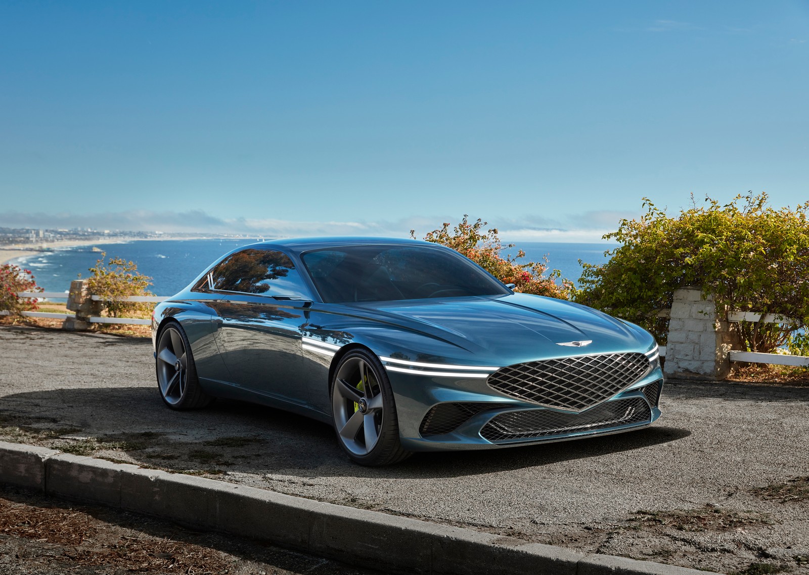 Das neue genesis-konzept ist ein schlankes, stilvolles und elegantes auto (genesis x konzept, genesis x concept, konzeptautos, 2021, 5k)