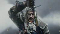 the witcher, tv series, geralt, sword, henry cavill