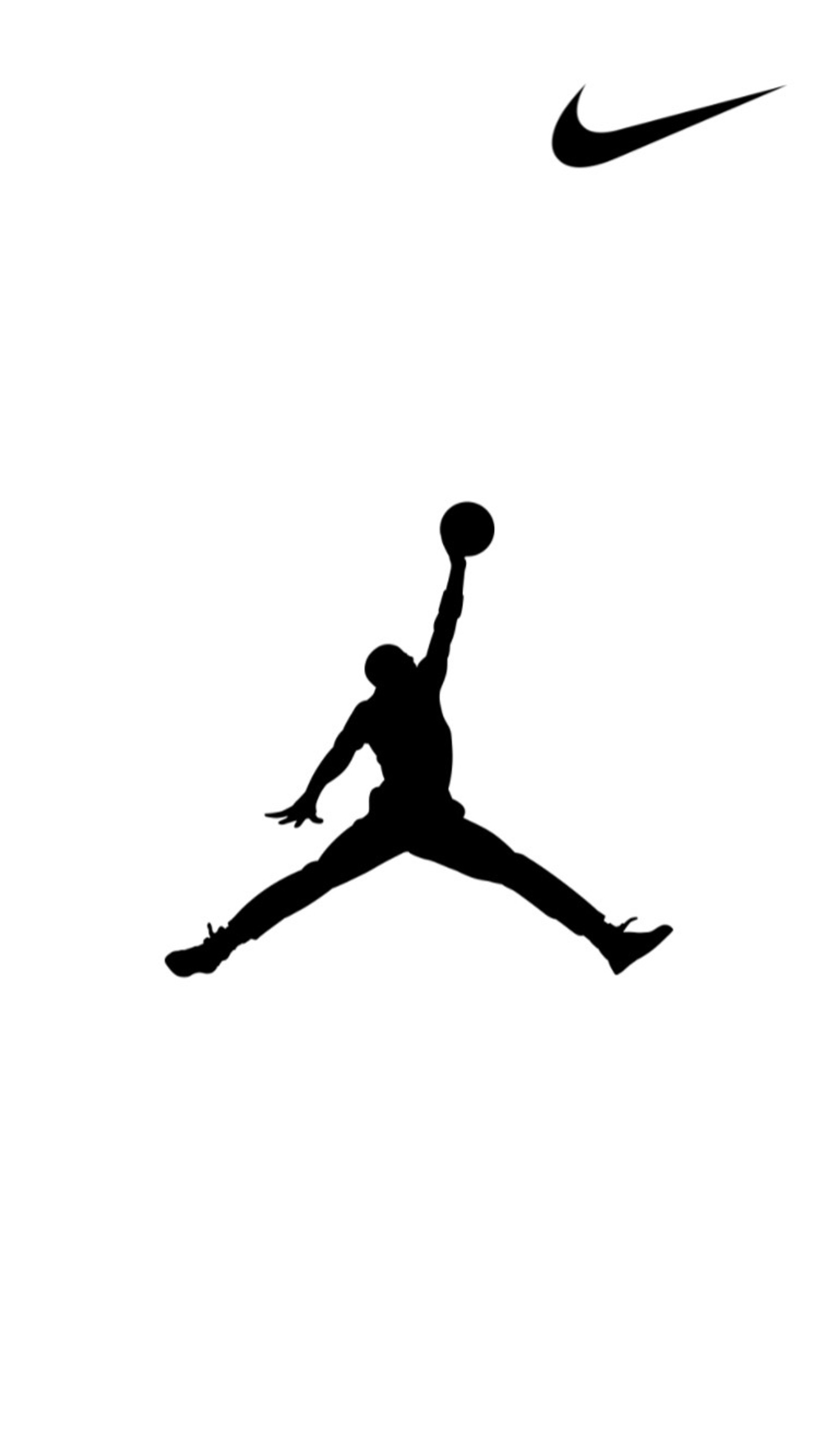 Arafed image of a man jumping in the air with a basketball ball (air jordan, nba, nike)