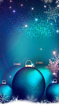 balls, chrostmas, decor, festive wallpaper