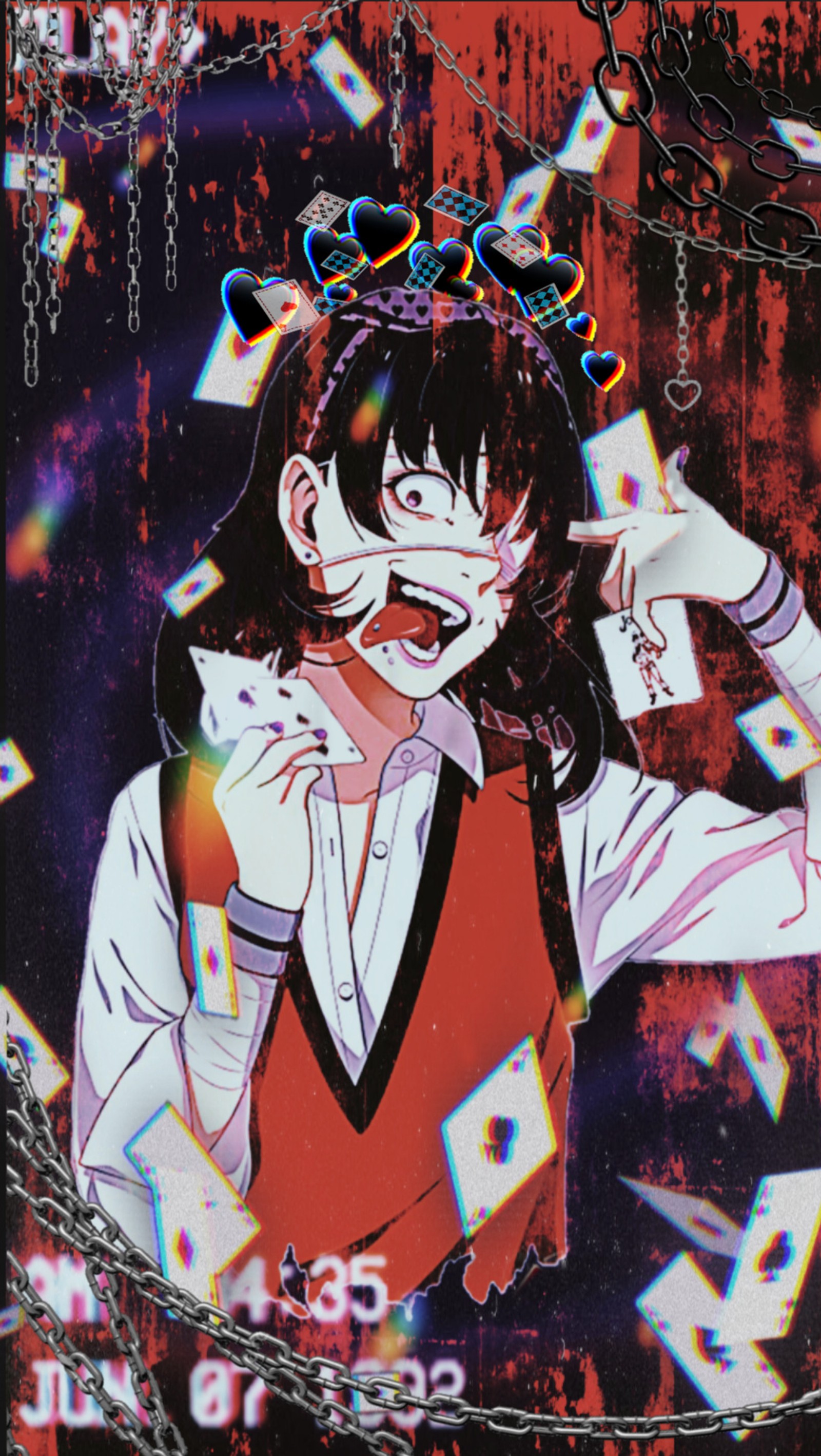 anime, kakegurui Download Wallpaper