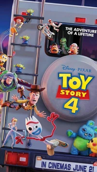 A aventura espera por você no universo de Toy Story