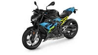 BMW S1000R Sport Roadster Moto sobre Fondo Blanco - Papel Tapiz 4K