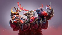 Schwarzer Felsen Fraktion Champions von Warcraft Rumble