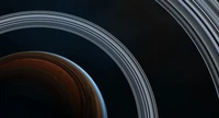 Celestial Architecture: Rings of a Distant Planet