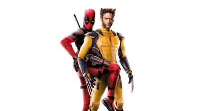 Deadpool und Wolverine: Ikonisches Marvel-Duo in Aktionsbereitschaft