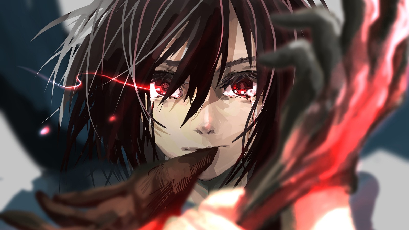 Descargar fondo de pantalla mikasa ackerman, attack on titan, shingeki no kyojin, anime