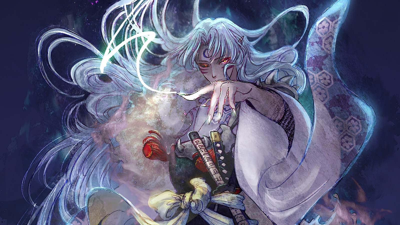 Descargar fondo de pantalla sesshomaru, anime